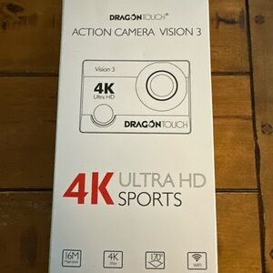 Vision 3 4K Ultra HD Action Camera - Black